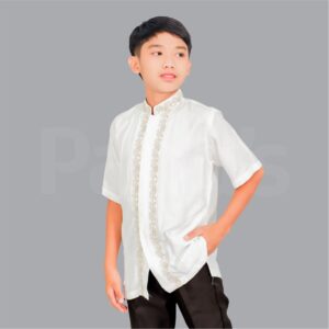 Koko Pands Pria Lengan Pendek Motif Etnik – Elegan, Ringan & Nyaman